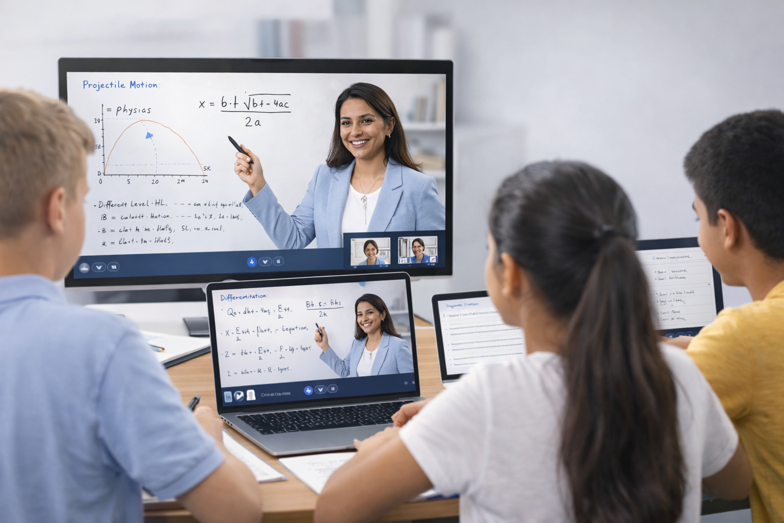 Online IB Physics and Math HL SL live classes at Nivara Academy