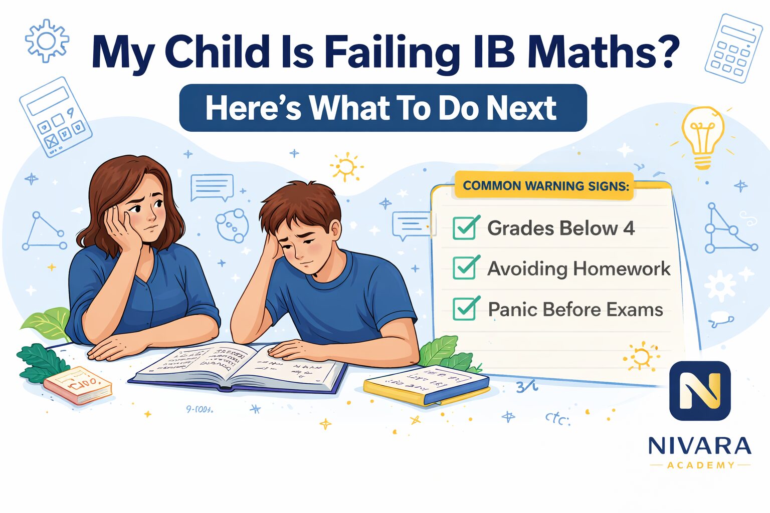 My child is failing IB Maths parent support guide