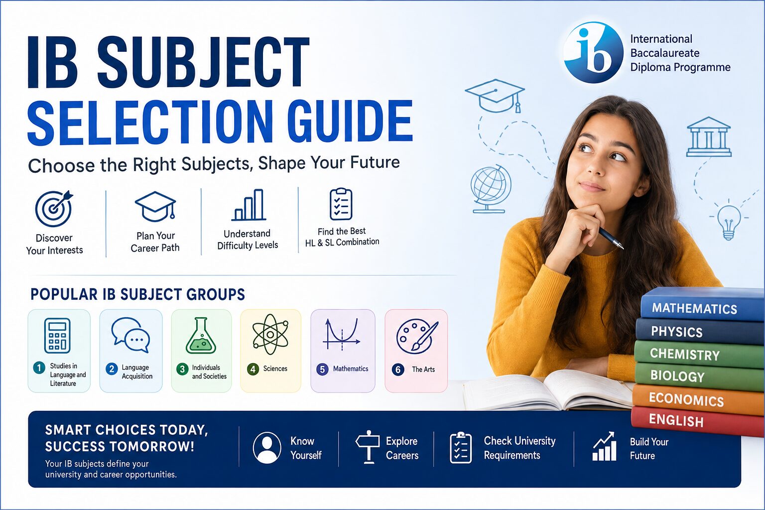 IB Subject Selection Guide IB Subject Selection Guide for students choosing HL and SL subjects