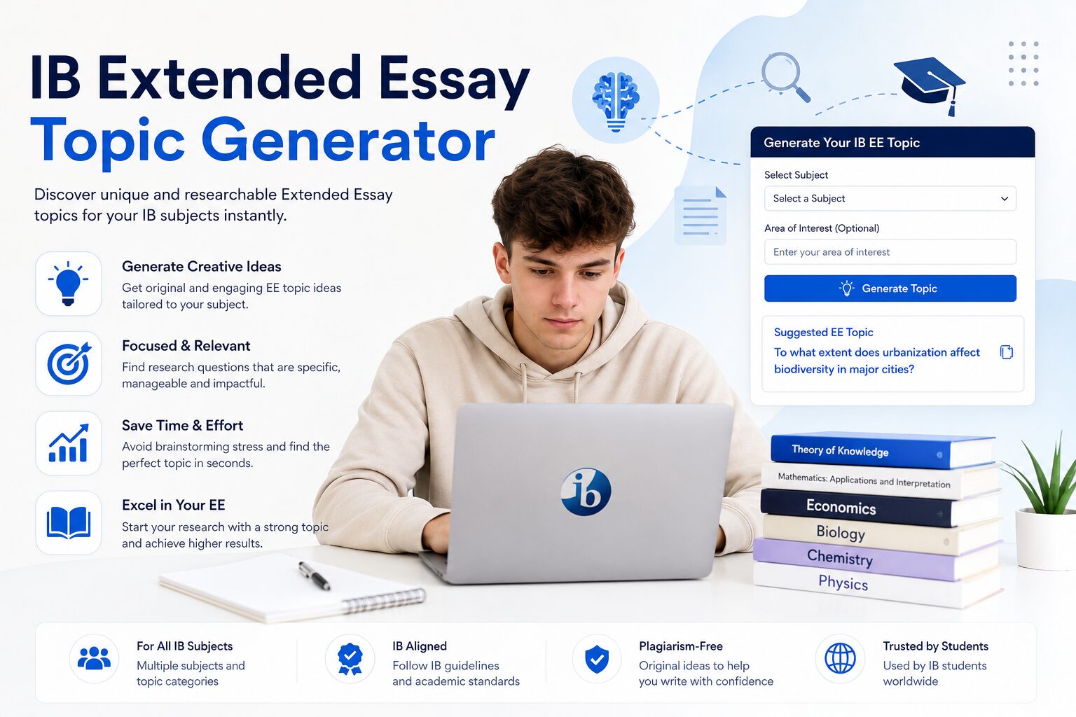IB Extended Essay Topic Generator
