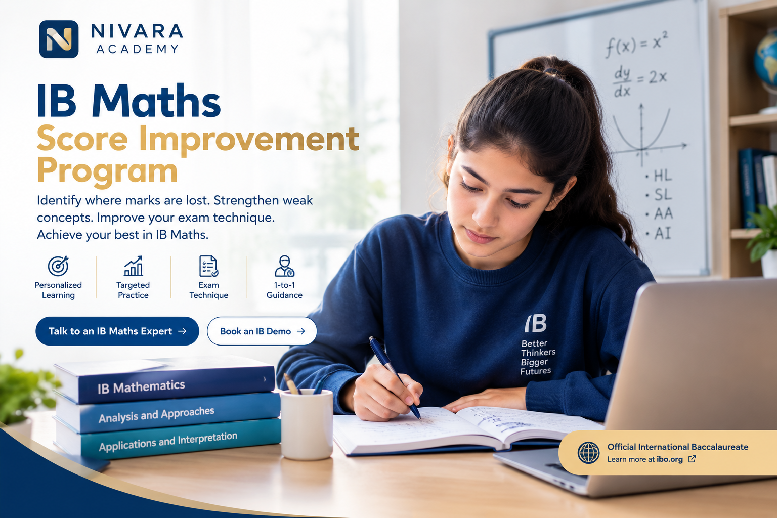 IB Maths Score Improvement Program at Nivara Academy