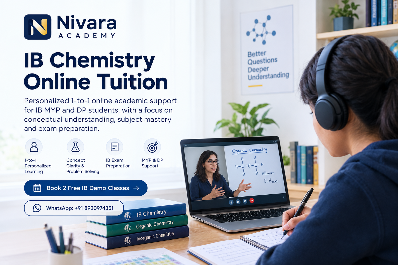 IB Chemistry Online Tuition at Nivara Academy